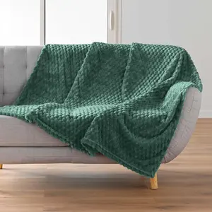 Comparateur de prix : Plaid polaire cocooning 125x150 cèdre Mini Frosty