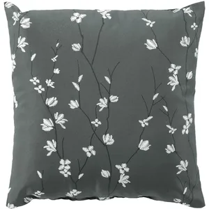 Comparateur de prix : Coussin Déco Imprimé "sakura" 45x45cm Anthracite