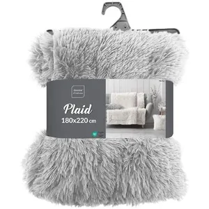 Comparateur de prix : Plaid Marilou Douceur d'intérieur - Taille 180 x 220 - Gris