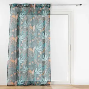 Comparateur de prix : Douceur d'Intérieur Bricoline - Voilage a oeillets 140 x 240 cm voile sablé Tilda Vert