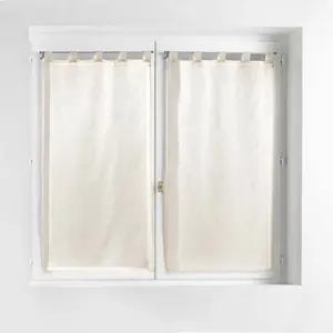 Comparateur de prix : Douceur d'Intérieur Paire droite passants 2 x 60 x 160 cm effet lin tisse norine Sans