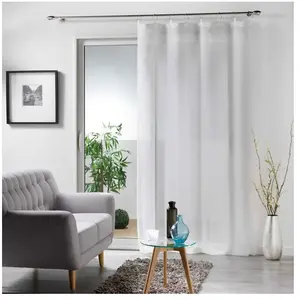 douceur d'interieur Milza Panneau à Anneaux, Blanc, 140 x 240 CM pas cher