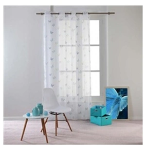 Rideau Voilage "Hesperia" 140x240cm Bleu pas cher