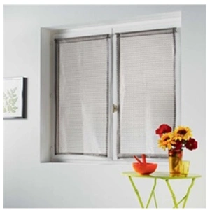 Paris Prix Paire de Voilages Maille "Cadria" 60x120cm Taupe