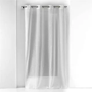 Comparateur de prix : Douceur d'Intérieur Panneau a oeillets 140 x 240 cm voile sable applique goutteline Sans