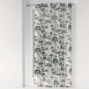 Comparateur de prix : douceur d'interieur 1626584 Voilage, Polyester, Kaki, 140 x 240 CM
