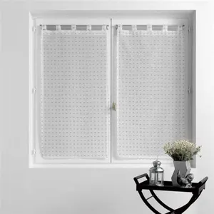 Comparateur de prix : Paire Voilages 2 x Pomponella - Douceur d'Intérieur