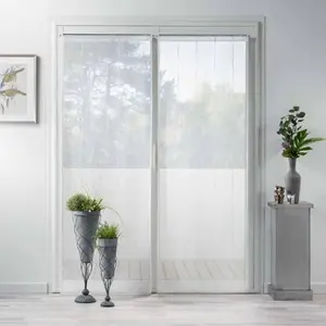 Comparateur de prix : Douceur d'Intérieur Paire voilages 2 x linahe - blanc / 2 x 70 x 200
