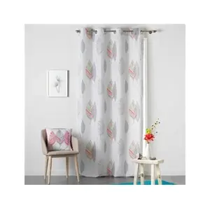 Comparateur de prix : Douceur d'Intérieur Rideau a oeillets 140 x 260 cm polyester imprime belinda Multico
