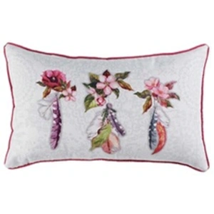 Paris Prix Coussin passepoil 30 x 50 cm polyester imprime printalia des. place Naturel pas cher