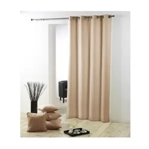 Douceur d'Intérieur Rideau oeillets 140x280 ESSENTIEL LIN pas cher