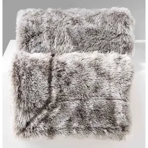 Comparateur de prix : Douceur d'Intérieur, Plaid (180 x 220 cm) Antartic Gris, Imitation Fourrure