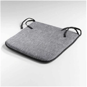 Comparateur de prix : Paris Prix Galette de Chaise "Memphis" 40x40cm Gris Perle