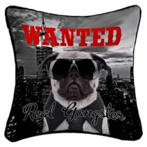 Comparateur de prix : Paris Prix housse de coussin +encart 40 x 40 cm polyester imprime gangster