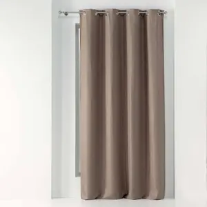 Comparateur de prix : douceur d'interieur 1608923 Rideaux, Polyester, Noisette, 135 x 240 CM
