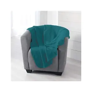 Comparateur de prix : douceur d'intérieur Milou PLAID, Polyester, Bleu, 125 x 150 CM