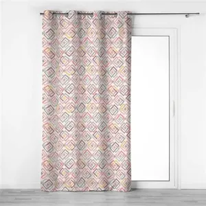 rideau a oeillets 140 x 240 cm coton imprime zouala COTON d'intérieur pas cher