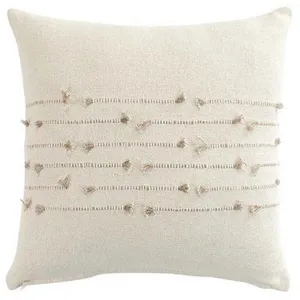 Comparateur de prix : Douceur d'Intérieur Homemaison - Coussin décoratif en coton golden sunset, 40 x 40 cm