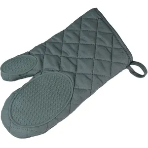 Comparateur de prix : Douceur d'Intérieur Gant de cuisine avec protection silicone - Cuistot - Anthracite