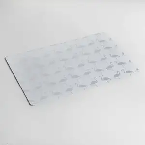 1001kdo - Set de table 28 x 44 cm acapulco blanc imprime metalliseVendu parcarrefour