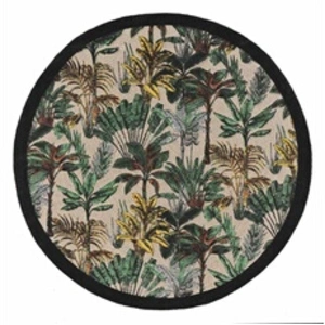 Comparateur de prix : Douceur d'Intérieur Tapis Déco à Pompons Balinesia 120cm Naturel