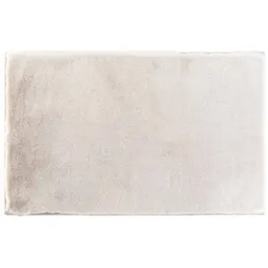 Comparateur de prix : Douceur D'Intérieur - Tapis Feline Imitation Fourrure Naturel 60x90 Cm