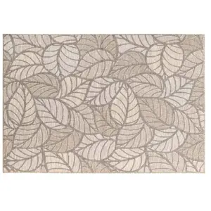 PARIS PRIX Tapis déco tissé vitalis 160x230cm naturel pas cher