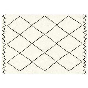 Comparateur de prix : Douceur D'intérieur - Tapis rectangle 120x170cm Beige - 120x170cm - Beige