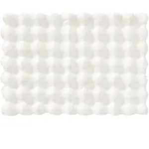 Douceur d'intérieur - Tapis Rectangle (60 x 90 cm) Mounty Naturel, Imi...