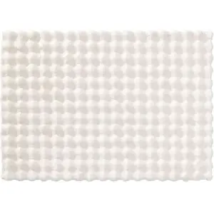 Tapis doux en imitation fourrure avec relief moelleux 120x170 cm
