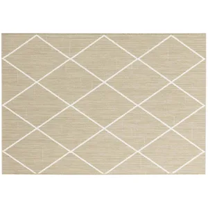 Douceur d'Intérieur, Tapis Rectangle (120 x 170 cm) Damira, Tissé Plat pas cher
