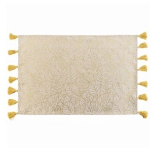 Comparateur de prix : Paris Prix Tapis Déco Imprimé Solea 60x90cm Or