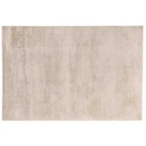 Tapis Shaggy Uni "Tango" 160x230cm Naturel