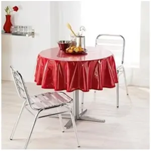 Comparateur de prix :  douceur d'Intérieur Nappe protection PVC TRANSPARENT ronde 180 cm