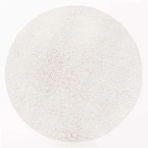 douceur d'intérieur, Set de Table (Diamètre 38 cm) Tortilla Blanc, PVC