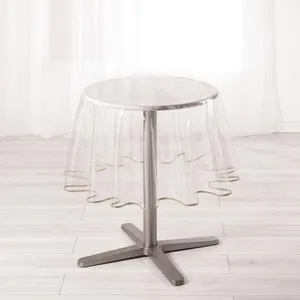 Comparateur de prix : Douceur d'Intérieur Nappe Impermeable Ronde transparente En PVC