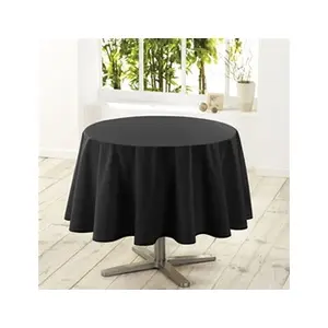 Nappe Rectangle 150 X 240 Cm Polyester Imprime Argent Bully Blanc