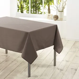 Comparateur de prix : Douceur d'Intérieur Nappe rectangulaire unie 300 cm ESSENTIEL taupe