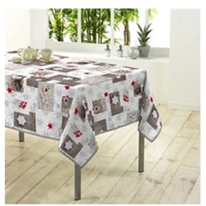 DOUCEUR D'INTERIEUR nappe rectangle 150 x 300 cm polyester photoprint giboulee pas cher