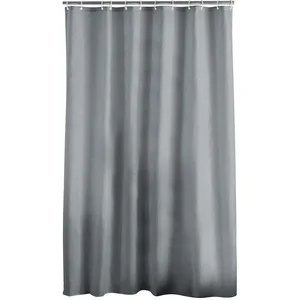 Comparateur de prix : Douceur d'intérieur Rideau de douche avec crochets 180 x 200 cm polyester uni essencia Anthracite