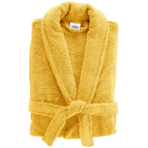 douceur d'intérieur, Peignoir (Taille Unique) Tendresse Mimosa, Eponge Unie pas cher