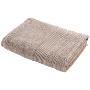 Comparateur de prix : Douceur d'intérieur - Drap de Douche Tendresse taupe - 70x130 cm 70x130 cm