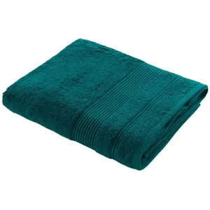 Comparateur de prix : Douceur d'Intérieur, Drap de Bain (90 x 150 cm) Tendresse Emeraude, Eponge Unie