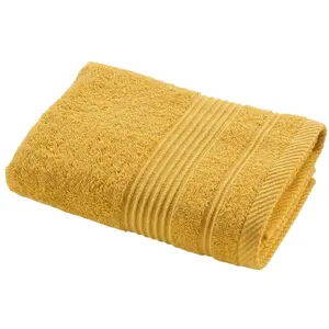 Comparateur de prix : Douceur d'Intérieur Serviette De Toilette "tendresse" 50x90cm Mimosa - Paris Prix Jaune