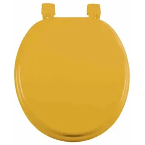 Comparateur de prix : douceur d'intérieur, Abattant de Wc (37 x 47 cm) Vitamine Ocre, MDF