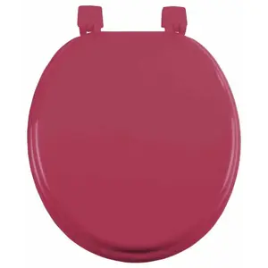 Comparateur de prix : douceur d'intérieur, Abattant de Wc (37 x 47 cm) Vitamine Framboise, MDF