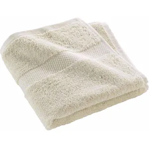 Comparateur de prix : Serviette De Toilette 50 X 90 Cm Éponge 600 Gr Elegance Sable