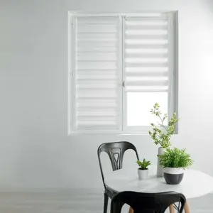 L3C STORE ENROULEUR JOUR ET NUIT POLYESTER DAYNIGHT BLANC - 90x180cm - Blanc pas cher