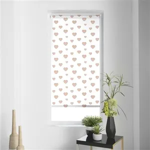 DOUCEUR D'INTERIEUR STORE TAMISANT IMP. METALLIQUE 90 x 180 CM POLYESTER PICCOLINO OR ROSE