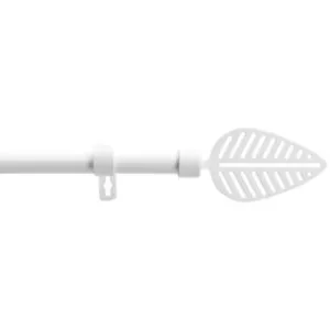 Comparateur de prix : Kit tringle extensible en métal 120 à 210 cm blanc